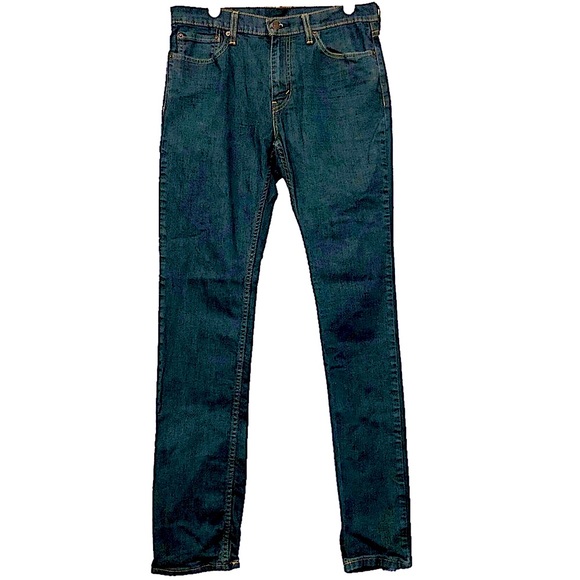 Levi's | Jeans | Levis 51 33x34 Skinny Dark Blue Jeans Mens | Poshmark